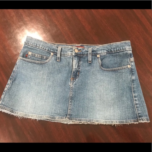 jalate Dresses & Skirts - Vintage Jalate Denim Mini Skirt